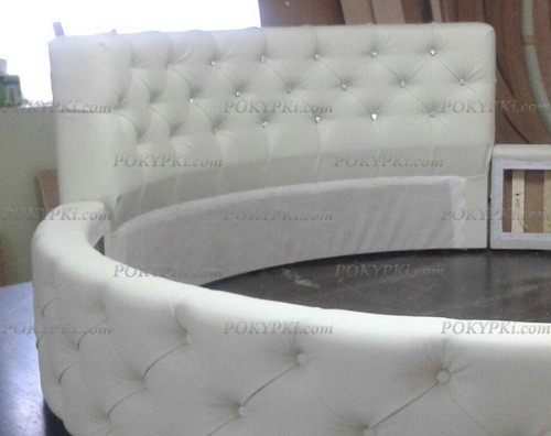 Круглая кровать Аркада с ящиком Круглая кровать Аркада с ящиком