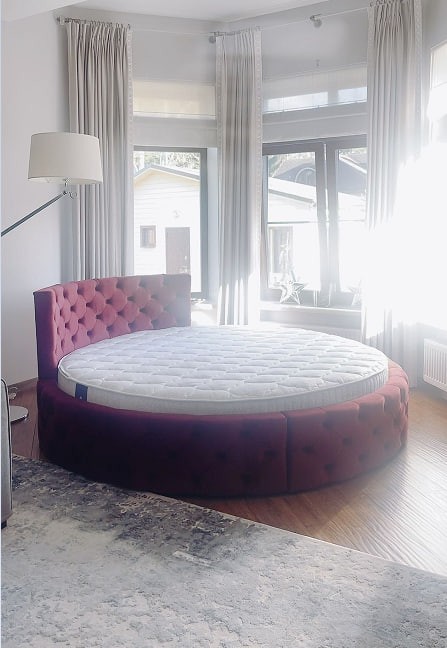 Круглая кровать Аркада с ящиком Круглая кровать Аркада с ящиком