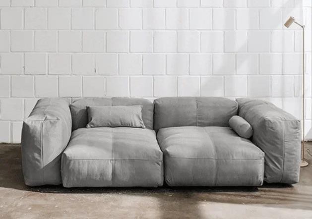 Модульный диван Фиджи 2-х секционный большой и глубокий Модульный диван Фиджи 2-х секционный большой и глубокий