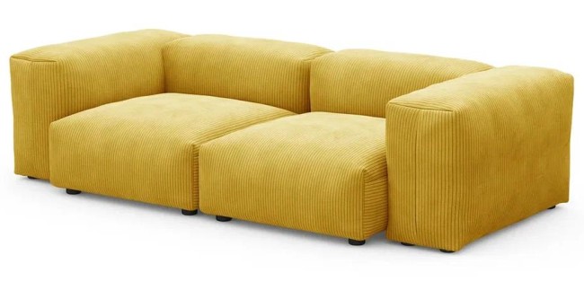 Модульный диван Фиджи 2-х секционный большой и глубокий Модульный диван Фиджи 2-х секционный большой и глубокий