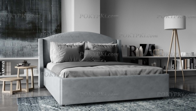 Двуспальная кровать Стэнфорд с мягким изголовьем Двуспальная кровать Стэнфорд с мягким изголовьем