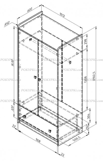 Шкаф Сильвер Шкаф Сильвер