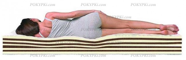 Среднежесткий матрас с массажным эффектом Среднежесткий матрас с массажным эффектом