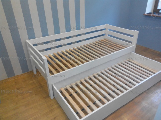 Кровать-домик Отличник двухъярусная-дополнительное спальное место (доп.опция)