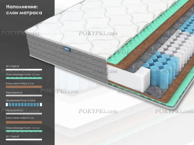 Матрас Dimax Ок Хард Релакс