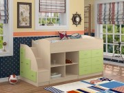 Кровать чердак Дюймовочка 4.1