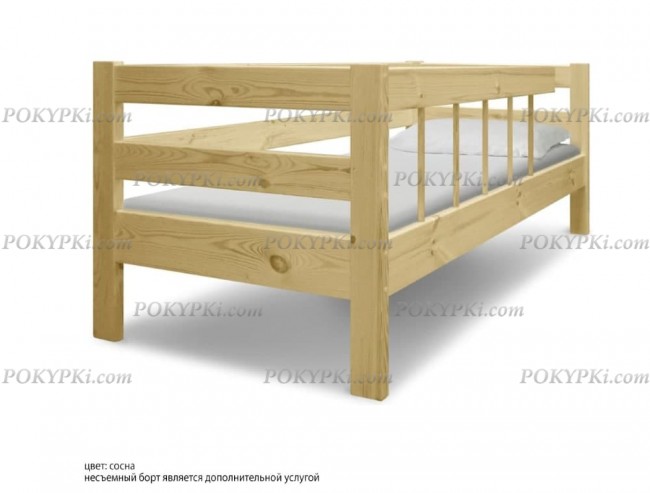 Кровать Кадет с бортиком (доп. опция Кровать Кадет с бортиком (доп. опция