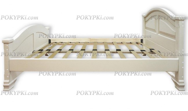 кровать Леонсия цвет слоновая кость кровать Леонсия цвет слоновая кость