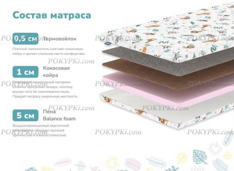 Детский матрас Dimax Лучик Детский матрас Dimax Лучик