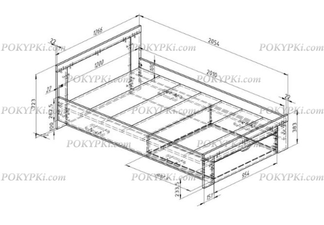 Кровать Дельта Next 19.03 Кровать Дельта Next 19.03