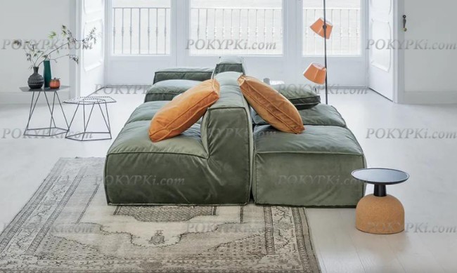 Модульный диван с оттоманкой Карибы Модульный диван с оттоманкой Карибы