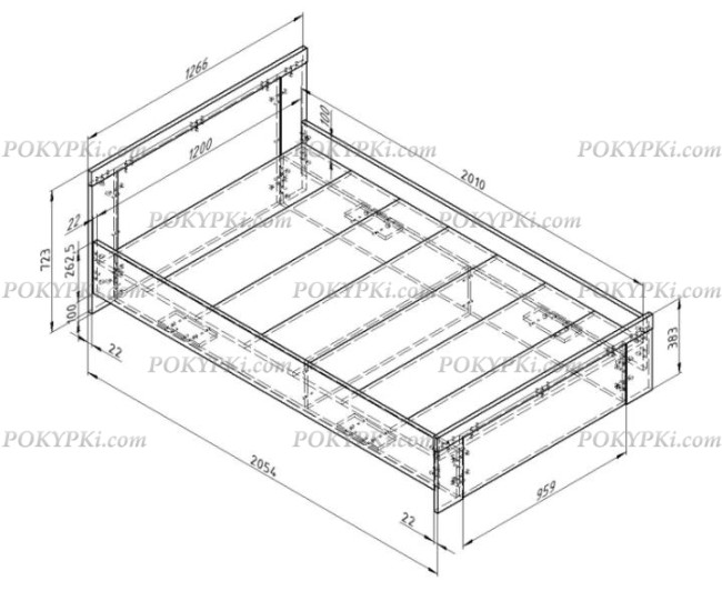 Кровать Дельта Next 19.04
