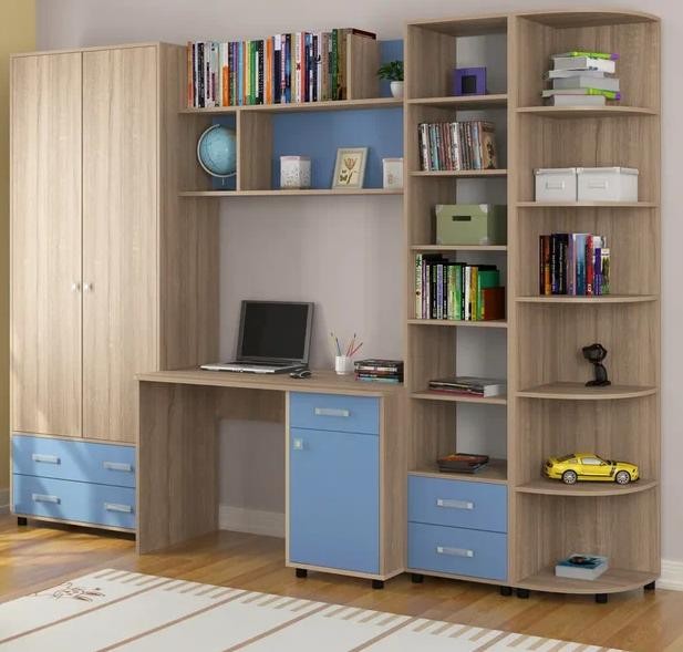 Шкаф пенал комбинированный Дельта 12