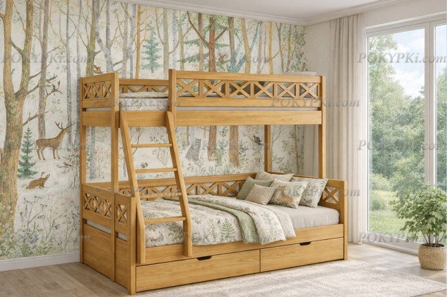 Кровать двухъярусная Каролина