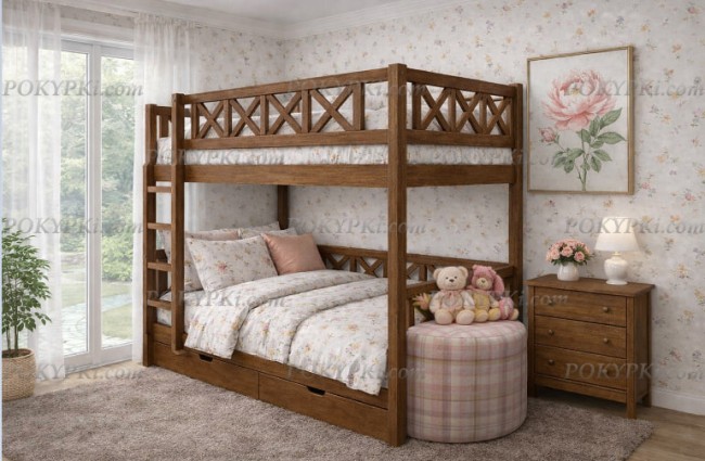Кровать двухъярусная Каролина
