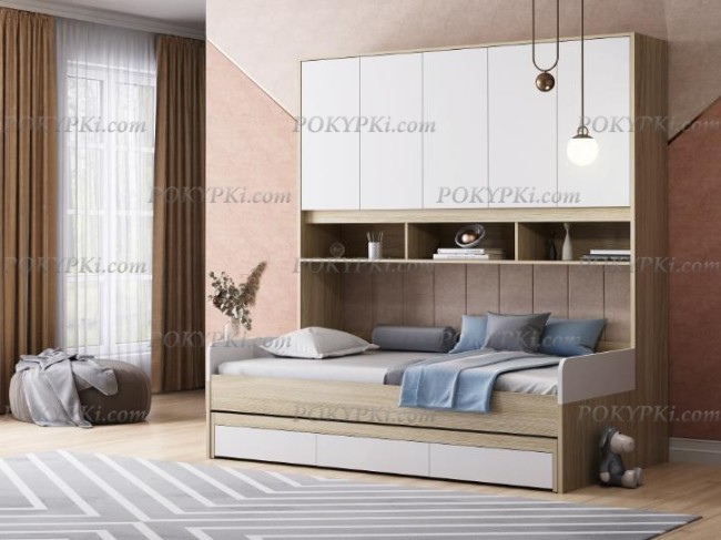 Кровать с антресолью Дельта Next 21.05