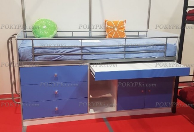 Кровать чердак с рабочей зоной Дюймовочка 6 Кровать чердак с рабочей зоной Дюймовочка 6