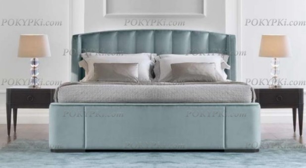 Кровать с высокой мягкой спинкой SleepArt Жезели Кровать с высокой мягкой спинкой SleepArt Жезели