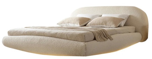 Парящая кровать с подсветкой Testiera Fly 23