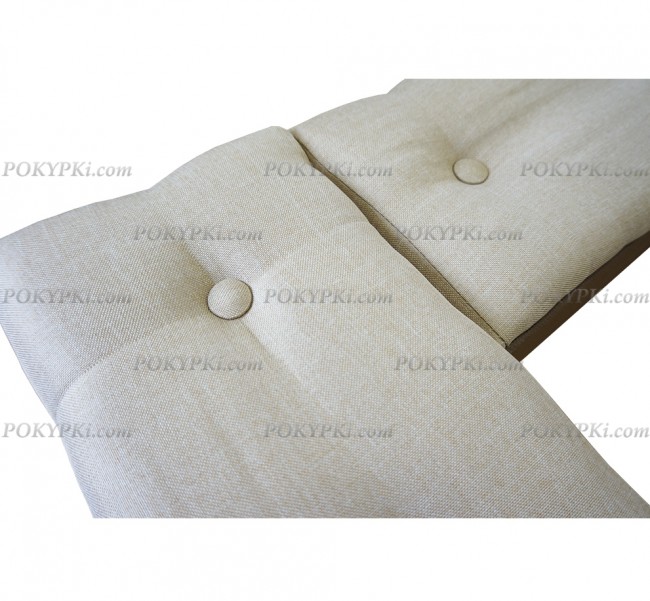 Кровать Мирабелла в ткани Рогожка. Кровать Мирабелла в ткани Рогожка.