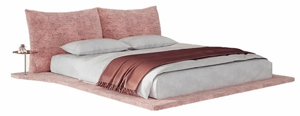 Парящая кровать с подсветкой Testiera Fly 26 Парящая кровать с подсветкой Testiera Fly 26