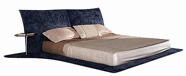 Парящая кровать с подсветкой Testiera Fly 26 Парящая кровать с подсветкой Testiera Fly 26