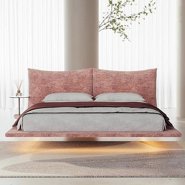 Парящая кровать с подсветкой Testiera Fly 26 Парящая кровать с подсветкой Testiera Fly 26