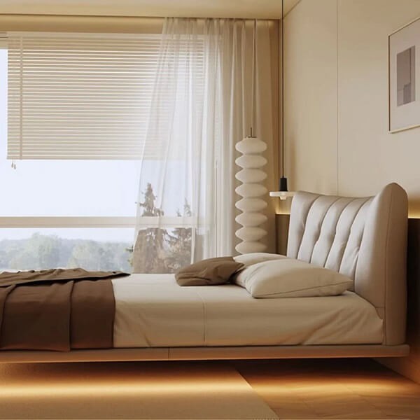 Парящая кровать с подсветкой Testiera Fly 32 Парящая кровать с подсветкой Testiera Fly 32