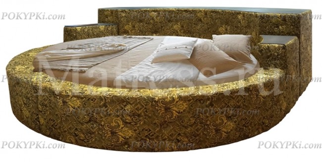 Кровать Каравелла 2 в тканевой обивки Кровать Каравелла 2 в тканевой обивки