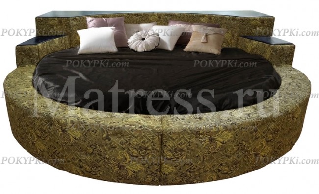 Кровать Каравелла 2 в красивой тканевой обивке Кровать Каравелла 2 в красивой тканевой обивке