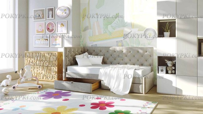 Угловая кровать Фиона Угловая кровать Фиона