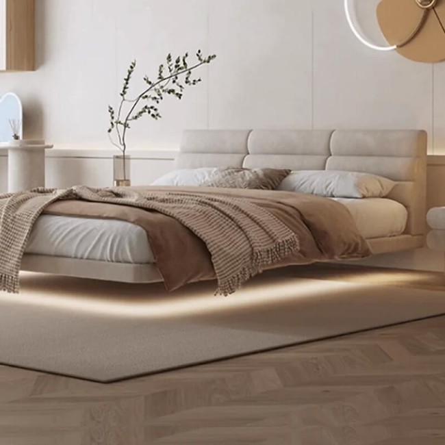 Парящая кровать с подсветкой Testiera Fly 31 Парящая кровать с подсветкой Testiera Fly 31