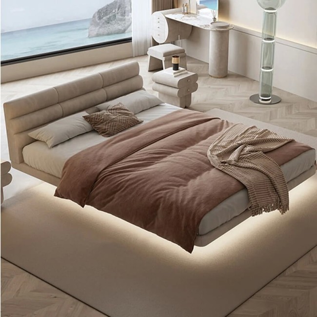 Парящая кровать с подсветкой Testiera Fly 31 Парящая кровать с подсветкой Testiera Fly 31