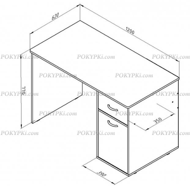 Компьютерный стол Дельта 15.1 Компьютерный стол Дельта 15.1