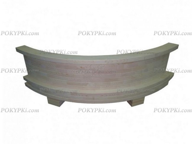 Круглая кровать из массива Абсолют