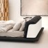 Парящая кровать с подсветкой Testiera Fly 40