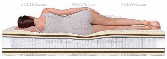 Высокий среднежесткий матрас Высокий среднежесткий матрас