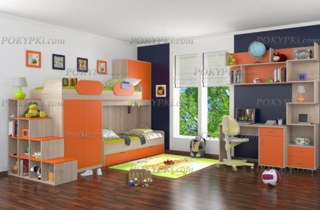 Модульная детская комната Дельта 1