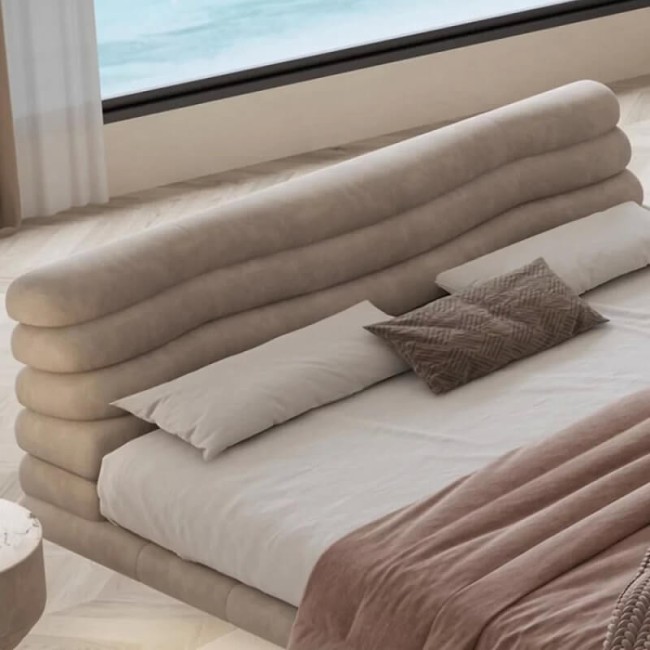 Парящая кровать с подсветкой Testiera Fly 16