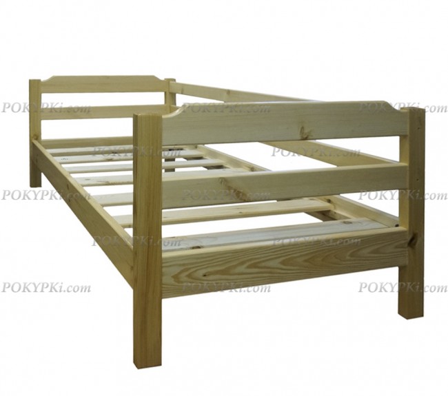 Кровать Лицей Плюс-цвет сосна Кровать Лицей Плюс-цвет сосна