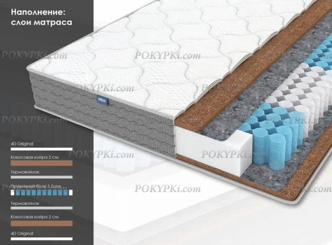 Матрас Dimax ОК Хард Матрас Dimax ОК Хард