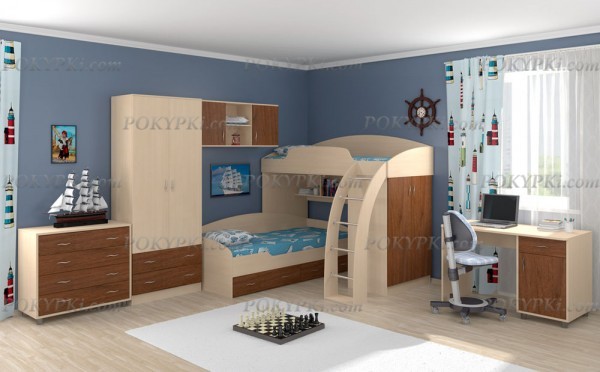 Комплект Соня 3 (шкаф+полка)