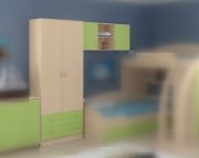 Комплект Соня 3 (шкаф+полка) Комплект Соня 3 (шкаф+полка)