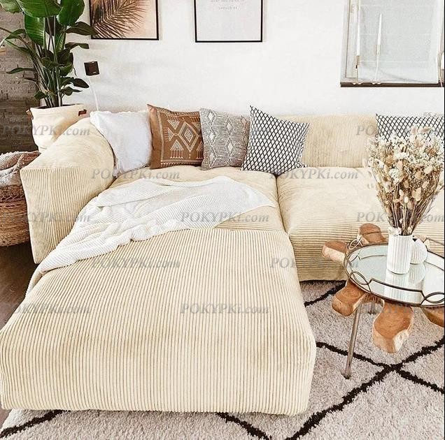 Модульный диван с оттоманкой Фиджи