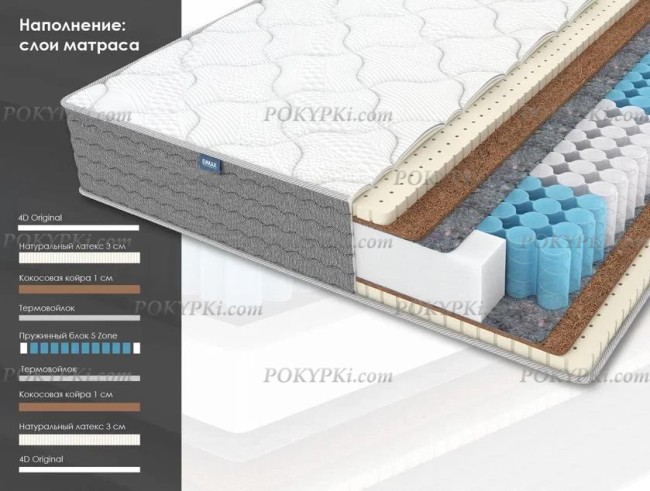 Матрас Dimax ОК Медиум