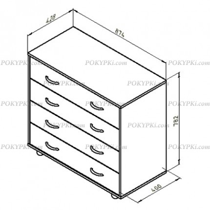 Модульная детская комната Дельта 8