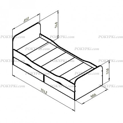 Модульная детская комната Дельта 10