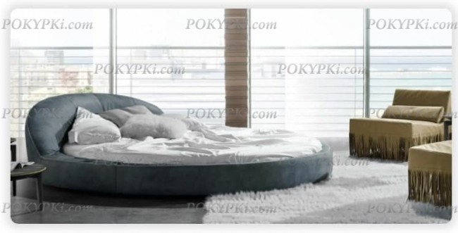 Круглая кровать «Джаз»