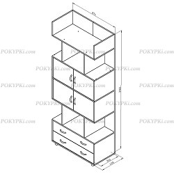 Модульная детская комната Дельта 15 Модульная детская комната Дельта 15