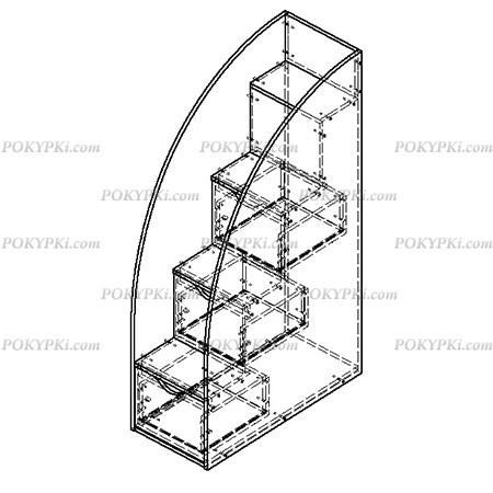 Модульная детская комната Дельта 15 Модульная детская комната Дельта 15